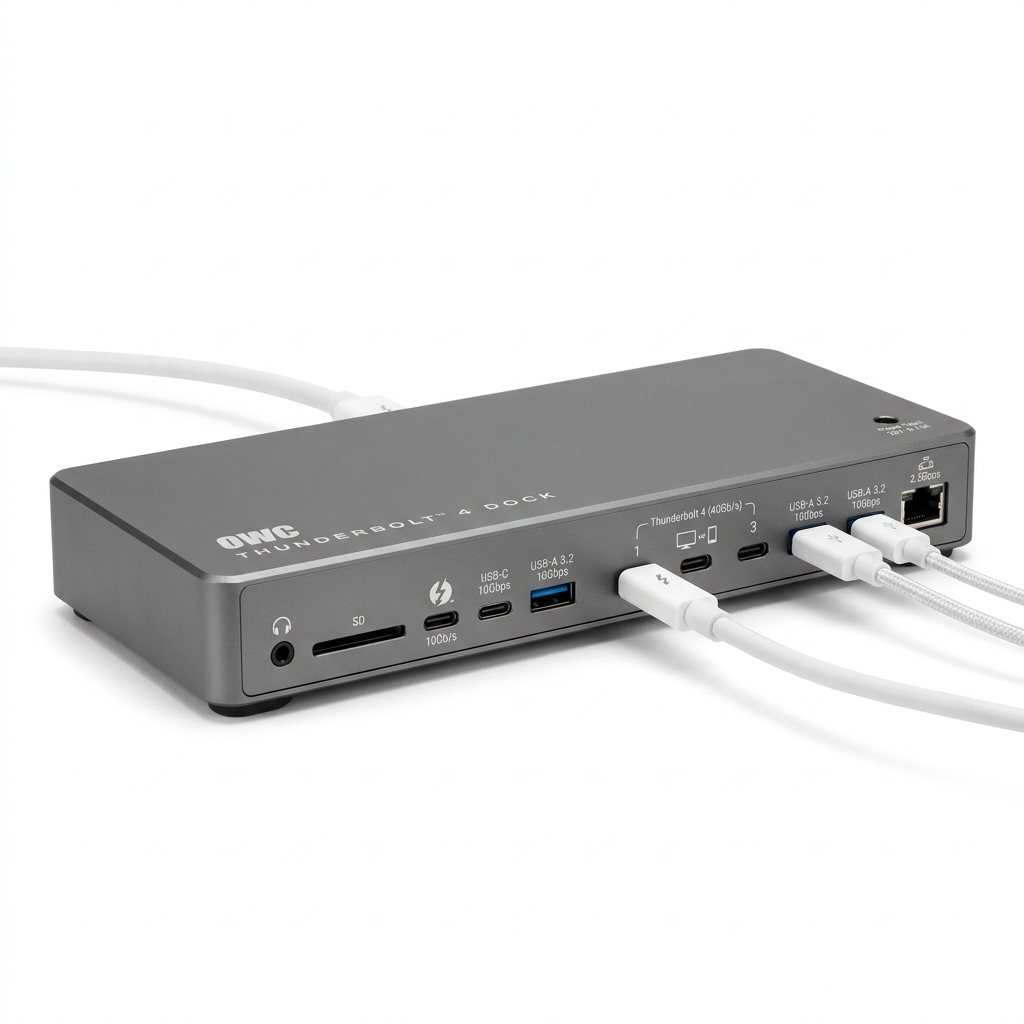 OWC Thunderbolt 4 Dock 11 Puertos (96W PD & 4x TB4)