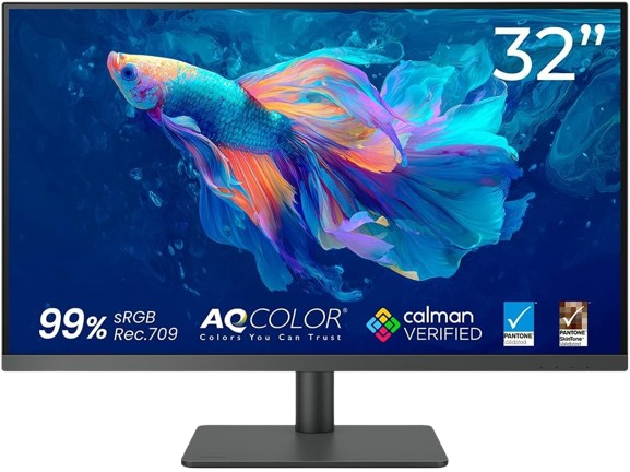 Monitor de 31,5 pulgadas 4K BenQ PD3225U con panel IPS Black 2000:1, Thunderbolt 3 y KVM