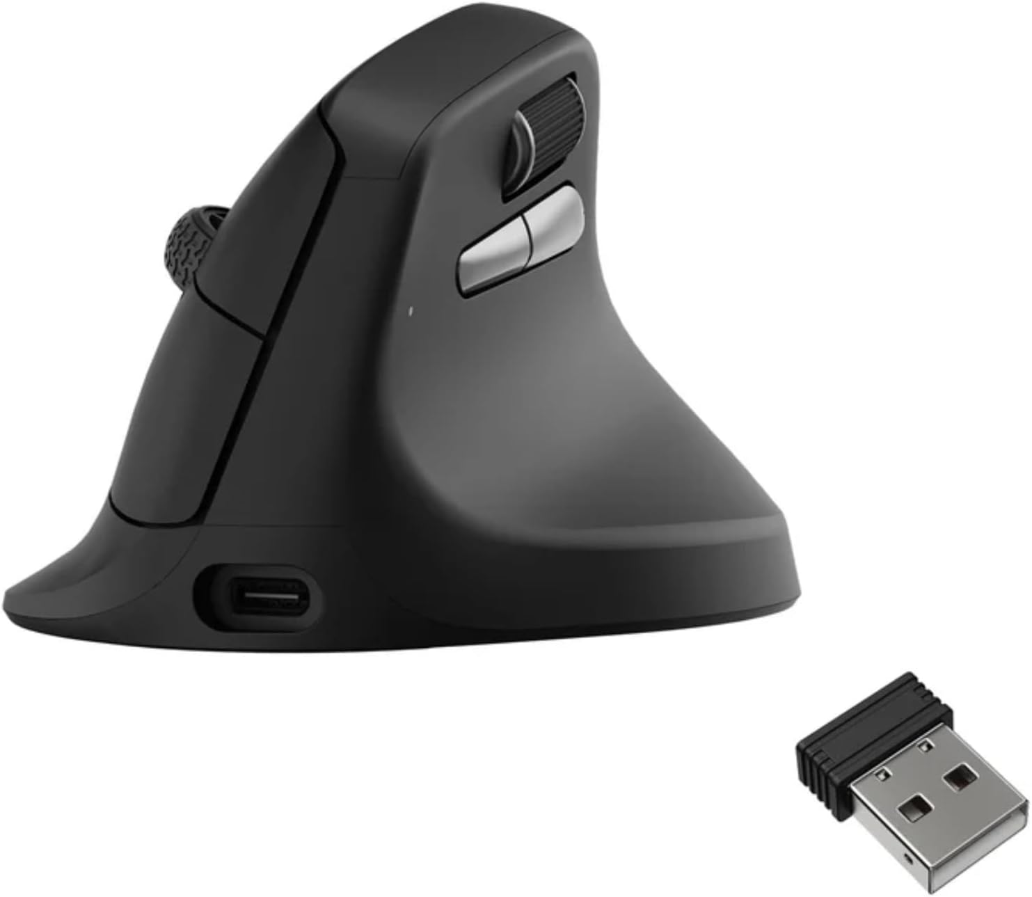 Keychron M5 8K Ratón Vertical Ergonómico