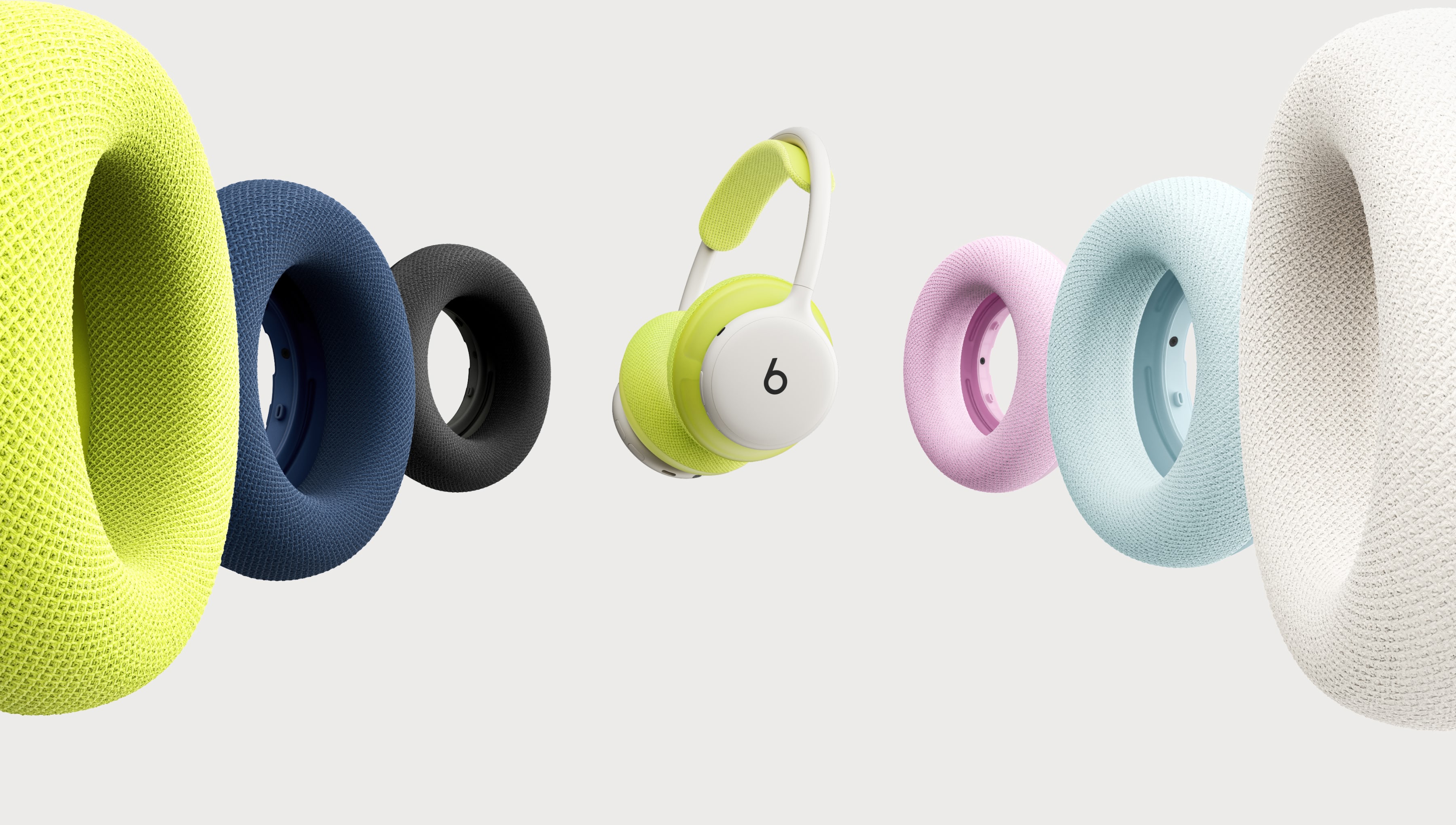 Almohadillas y acolchado de diadema modulares e intercambiables de los Beats 360