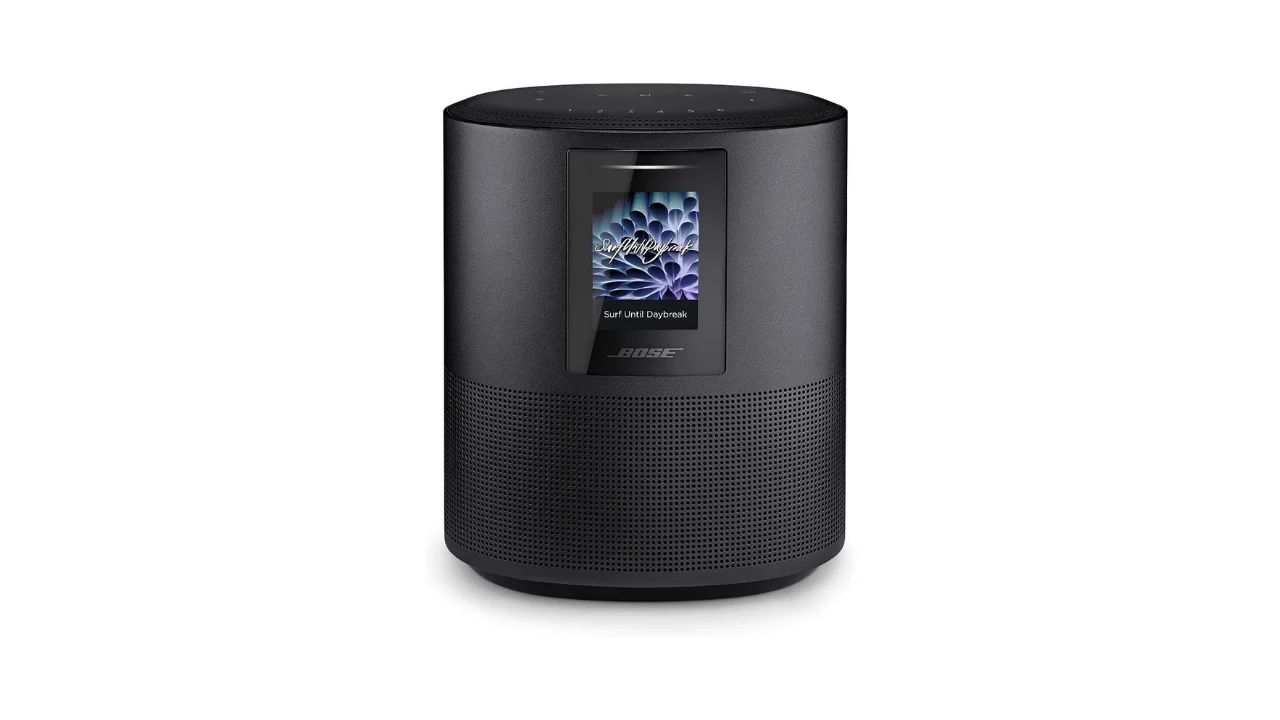 Bose Home Speaker 500 - Altavoz inteligente premium con Alexa y Google Assistant, pantalla LCD