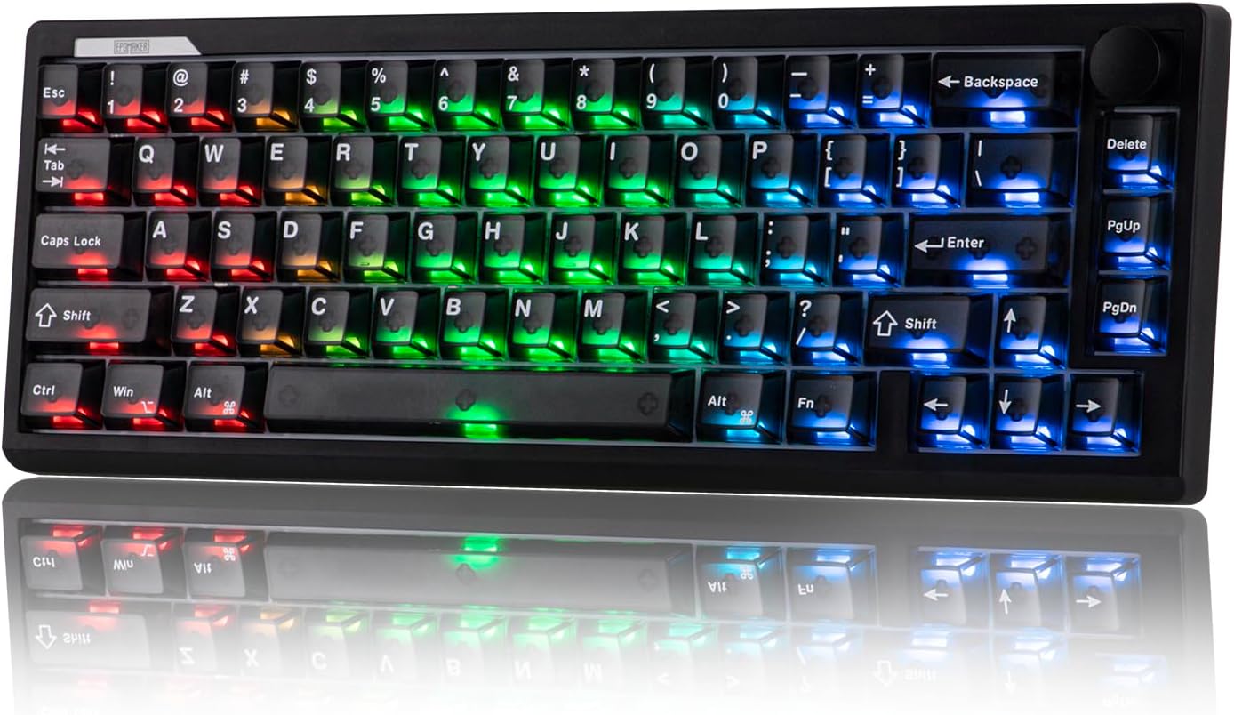 Teclado gaming compacto EPOMAKER HE65 V2 TMR formato 65% con sensores Tunnel Magnetoresistance