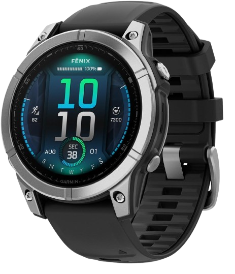 Reloj multideporte Garmin fēnix E con pantalla AMOLED de 47 mm
