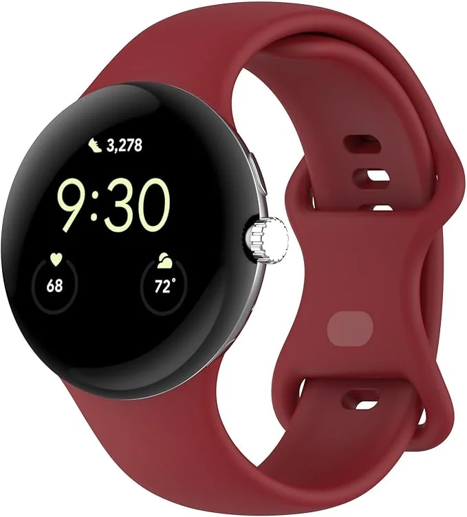 Correa silicona impermeable para Google Pixel Watch 4 45mm