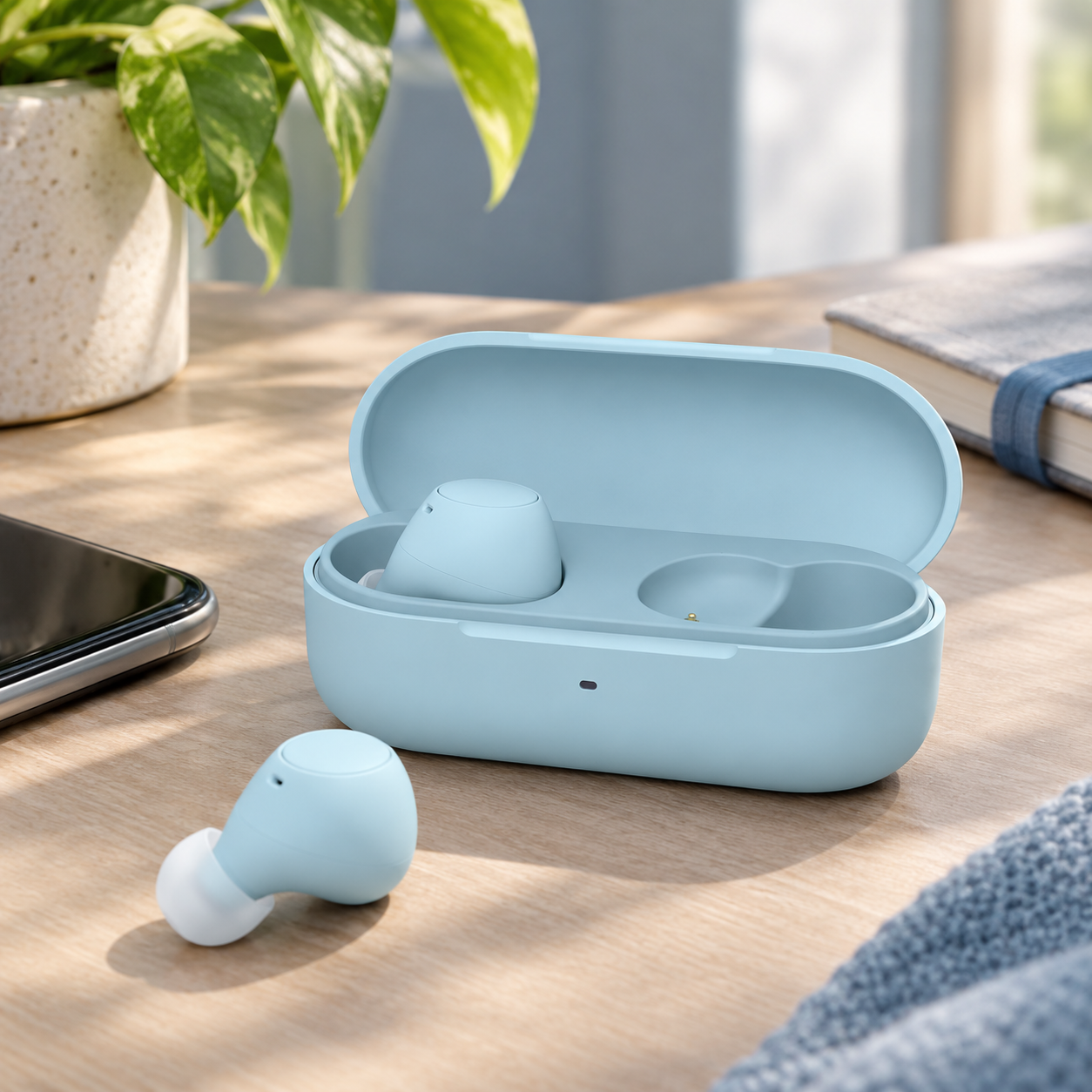 Auriculares Sony WF-C510 en azul