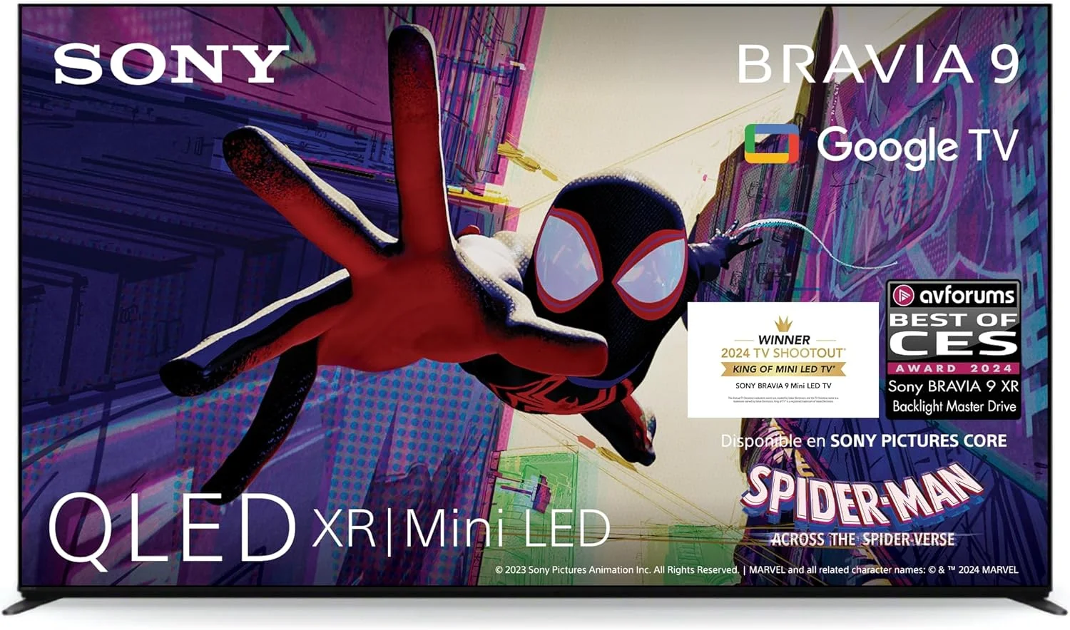 Sony Bravia 9 Mini-LED XR Backlight Master Drive