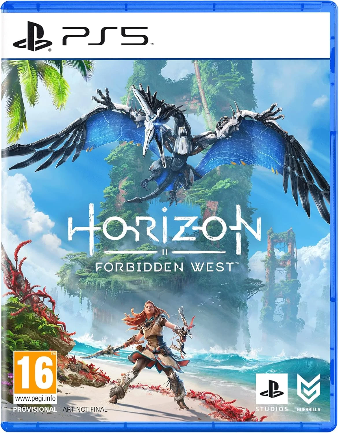 Horizon Forbidden West Aloy máquinas mundo abierto post-apocalíptico Guerrilla Games PS5 exclusivo