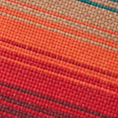 Textura de fibra de aramida tejida de la funda PITAKA Edge Sunset para iPhone 18 Pro Max